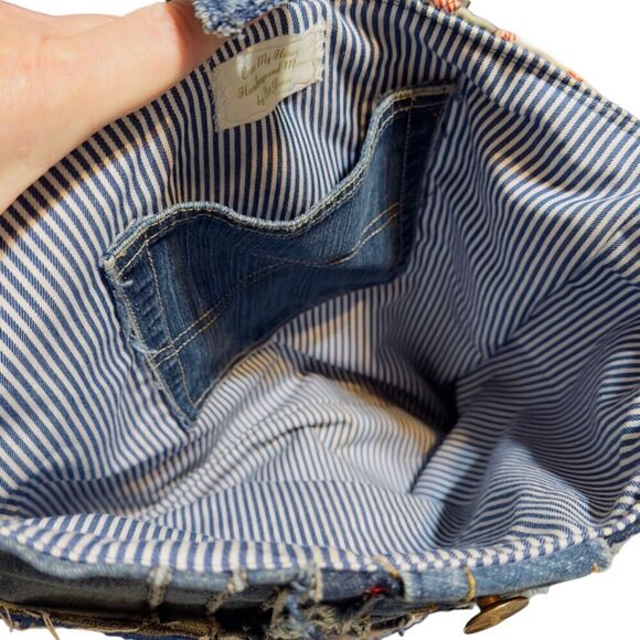 Rangers Handmade Denim Bag - Picture 11 of 12